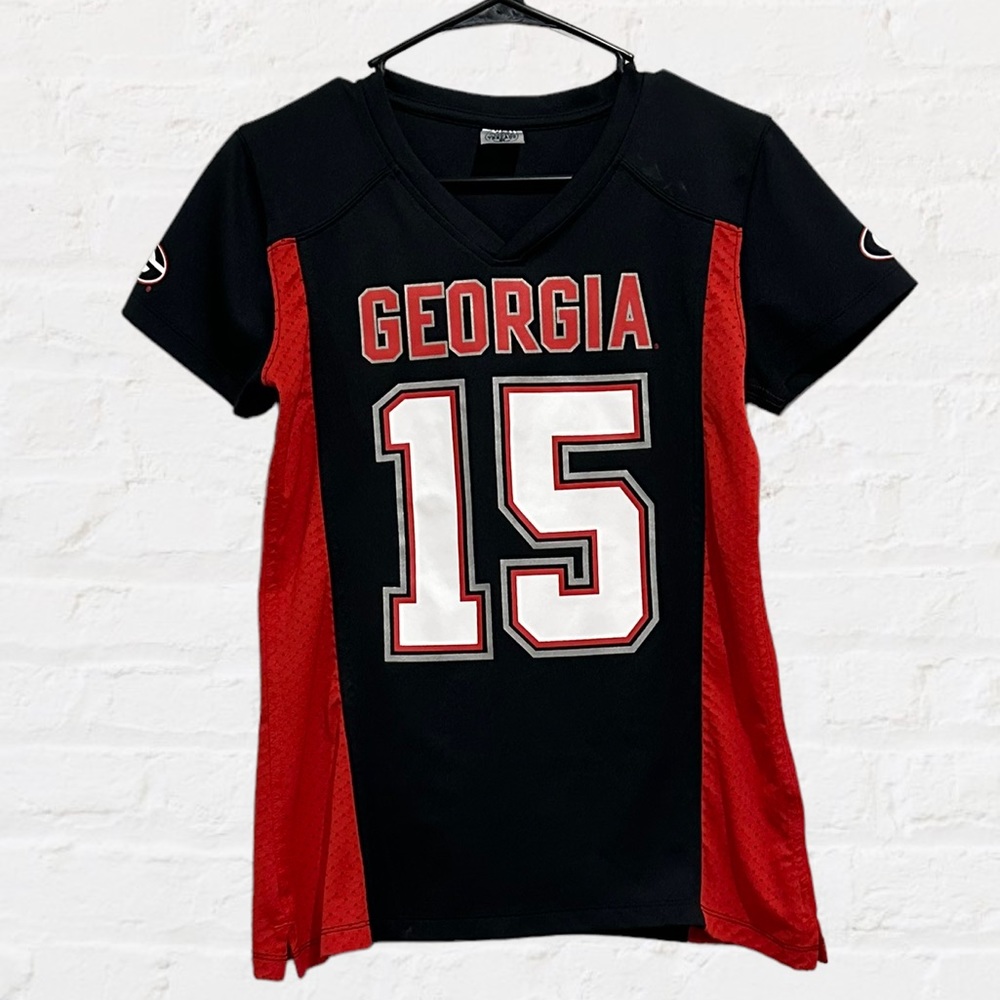 Rivalry Treads 91 #15 Georgia Bulldogs Jersey Women’s Sz Small
